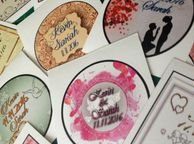 main image for ad Personalised Wedding Stickers Labels