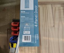 pine door
