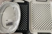 Silicone and aluminium trays