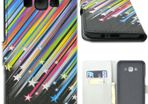 Flip Clip PU Leather Book Sleeve Skin Wallet Case Cover For Samsung Galaxy E7