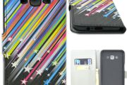 Flip Clip PU Leather Book Sleeve Skin Wallet Case Cover For Samsung Galaxy E7