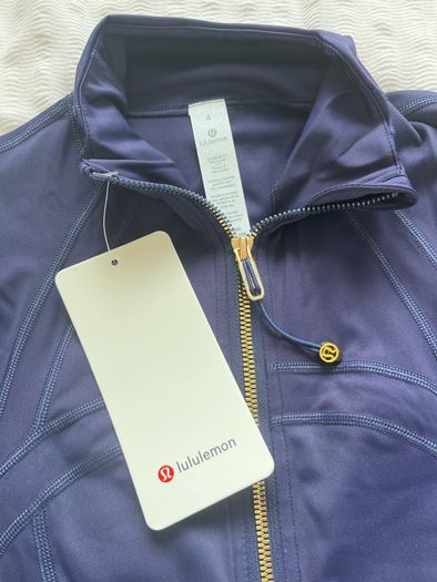 lululemon navy zip