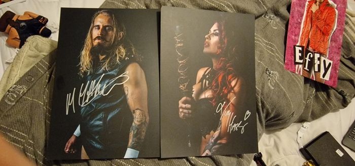 Mark & Vikki Haskins Autographs