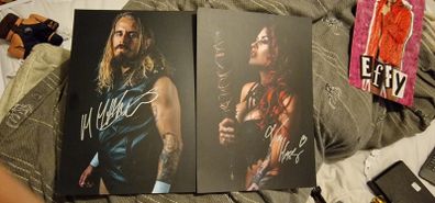 Mark & Vikki Haskins Autographs