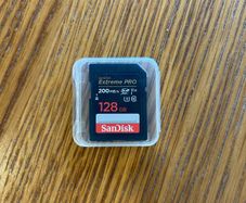 SanDisk Extreme PRO 128GB V30 SD Card