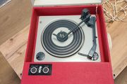 Red Fidelity Hf29 Vintage Record Player