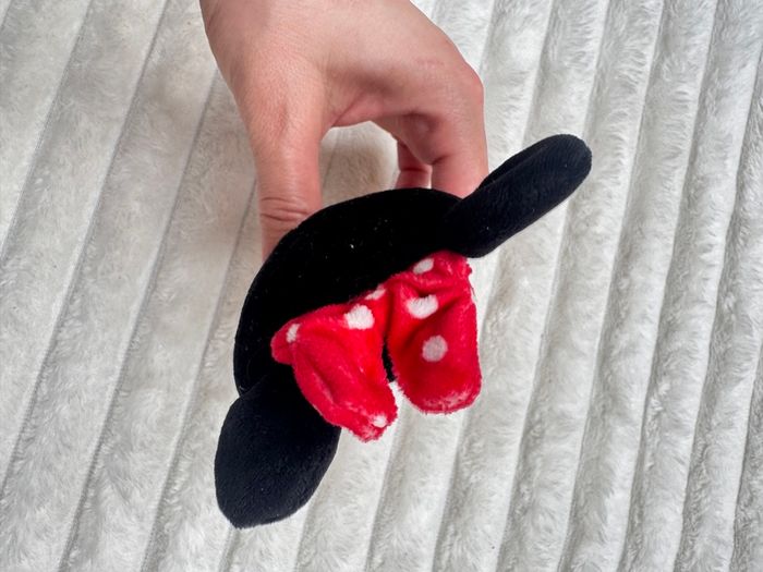 Hallmark Plush Itty Bitty Bittys Disney Minnie Mickey Mouse approx. 4 inch Used Please see photos