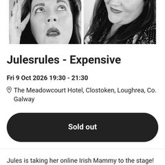 Jules Rules Expensive Show