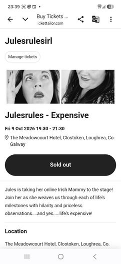 Jules Rules Expensive Show