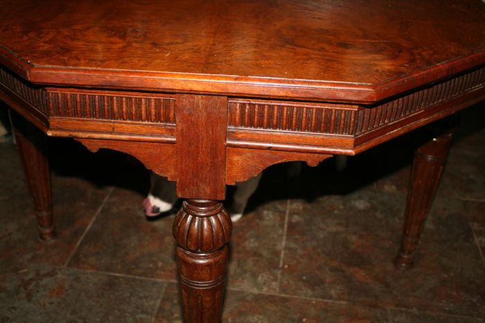 Antique Table (width 36" H-23,5")