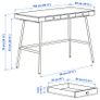Bamboo Desk Ikea Image 2