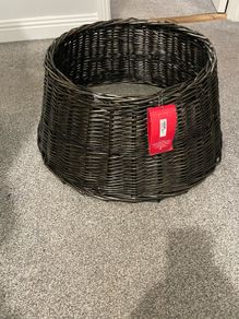 Christmas tree wicker skirt