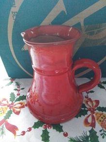 Red Spainish Pottery Jug