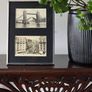 Framed Original Vintage London Postcards Tower Bridge and Oxford Street Image 2