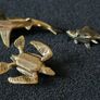 3 brass Animals,. Solid brass. Image 2