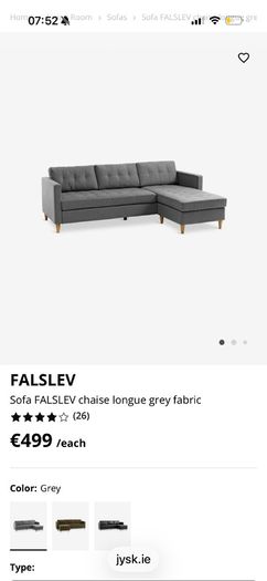 L shape sofa