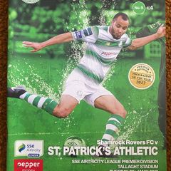 2018 Shamrock Rovers v St. Patrick's Athletic - SSE Airtricity League Premier Division Programme