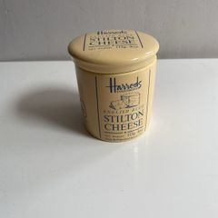 Little vintage Harrods Stilton Cheese pot