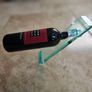 Novelty perspex wine bottle holder - Gravity Defying Image 2