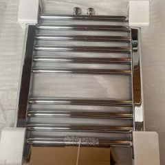 Bathroom Radiator 500 x 400 mm, 141 W, chrome