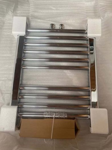 Bathroom Radiator 500 x 400 mm, 141 W, chrome