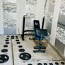 Iron Weights Adjustable Rack Bench Barbell Dumbbells Image 3