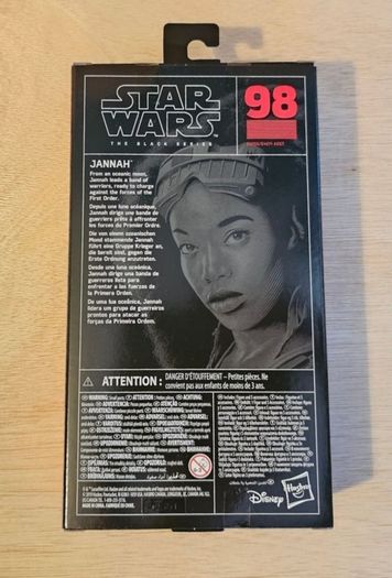 Star Wars Jannah 6" Scale Black Series New & Unopened