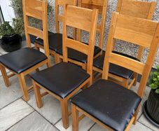 6 x used kitchen/dining chairs for sale