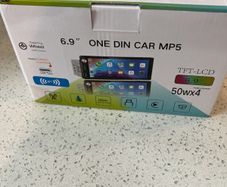 Car MP5 radio with camera