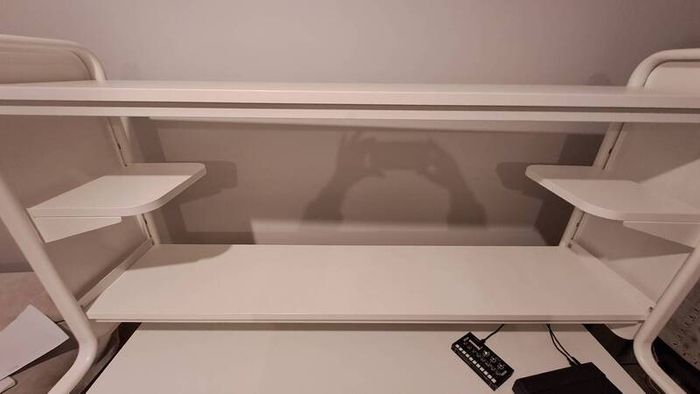 White Steel Gaming Desk - warranty active
