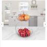 Bloom Arch 2 Tier Steel Server for Fruit Veg Pastries Image 5