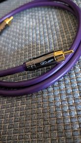 QED Performance Digital Audio Coaxial Cable (75 Ohm) - 1m Purple