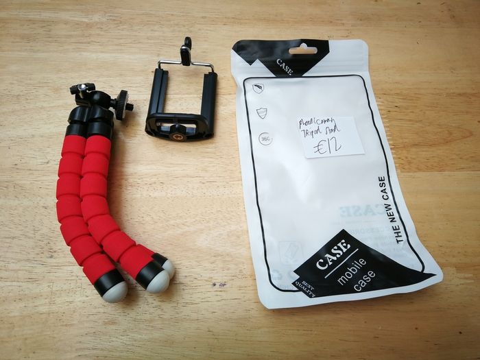 Phone/Camera Octopus Tripod Stand Red
