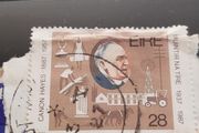 Irish Stamp - Canon Hayes &amp; Muintir na Tire (1987)