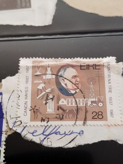 Irish Stamp - Canon Hayes & Muintir na Tire (1987)
