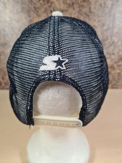STARTER ATHLETIC DEPT baseball cap Mesh Trucker hat snapback white navy