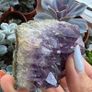 Crystal natural amethyst crystals cluster chakra meditation Image 4