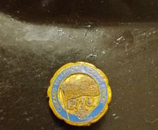 Vintage Chicago USA enamel pin badge