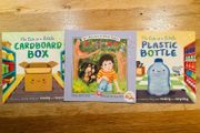 Kids Eco &amp; Nature Picture Books x3 - Recycling, Wildlife &amp; Johnny Magory