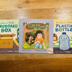 Kids Eco & Nature Picture Books x3 - Recycling, Wildlife & Johnny Magory