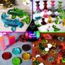 16 Highly Concentrated Resin Pigment Liquid Dye by Bik Bok Creations - 16 Epoxy Colours Lightfast Intense and Inter-mixable, Perfect for Jewellery Making and Other DIY Arts and Crafts (FREE POSTAGE) Image 4