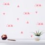 Black Triangle Wall Stickers, Triangle Pattern, Geometric Wall Decal, Triangle Wall Decals, Vinyl Decal Set, Wall Art, Gift ideas Image 4