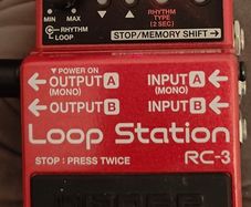 Boss RC-3 Looper Pedal Like New