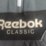 Reebok Classic Grey Half Zip Sweatshirt Big Back Logo Size M Image 7