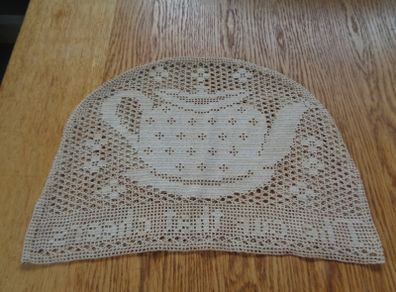 Vintage Crocheted Tea Cosy Cover for Sale