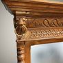 Late 19th Century Belgian Mechelen Carved Oak Mirror Image 3