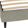 Amelia Bed in Dark Grey Fabric Image 7