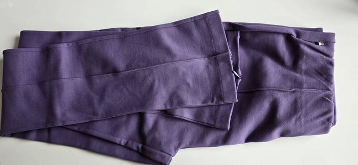 HUGO BOSS Women's Pants C_eysa Jersey Trousers, purple, purple, size M