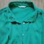 WoolOvers Green Shirt   Size 12 Image 2