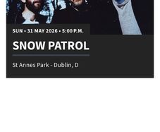 Snow Patrol Tickets